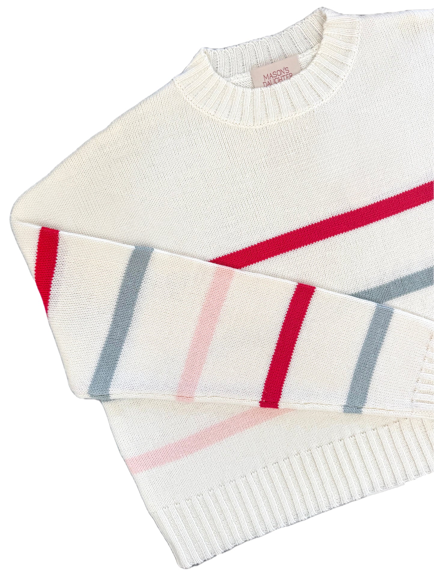 MASON'S DAUGHTER | Danielle Sweater, Striped Knit