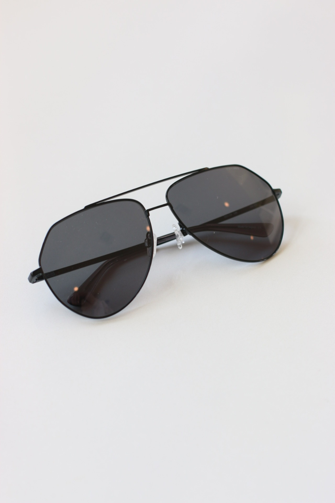 ANEA HILL Harbor Black Aviator Sunglasses