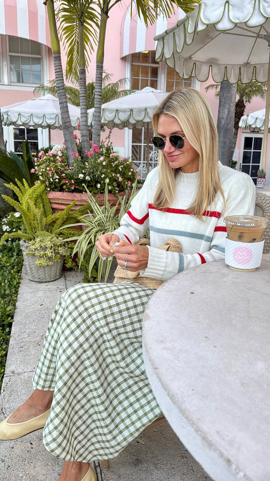 MASON'S DAUGHTER | Danielle Sweater, Striped Knit