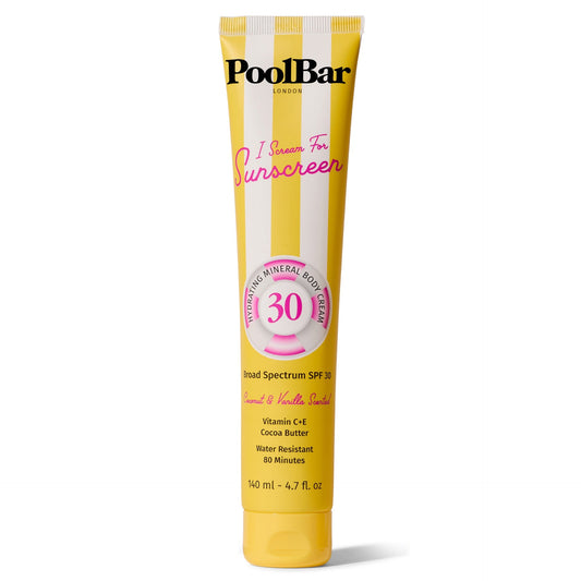 PoolBar London I Scream For Sunscreen Body Mineral Broad Spectrum SPF 30